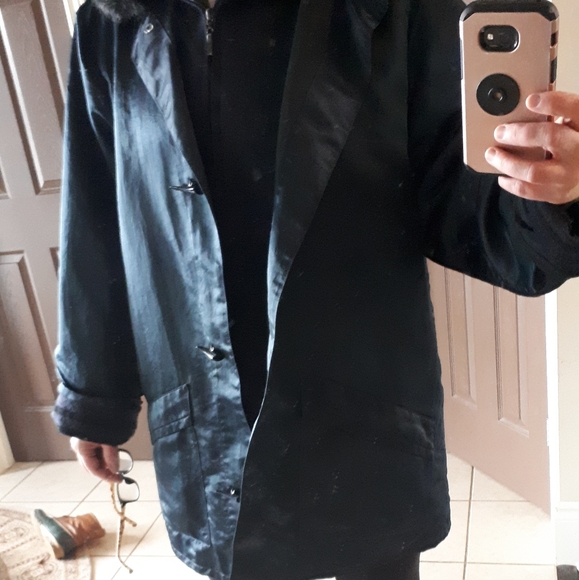 Linda Lundstrom Laparka Vintage teal blue size 10 - Picture 2 of 6